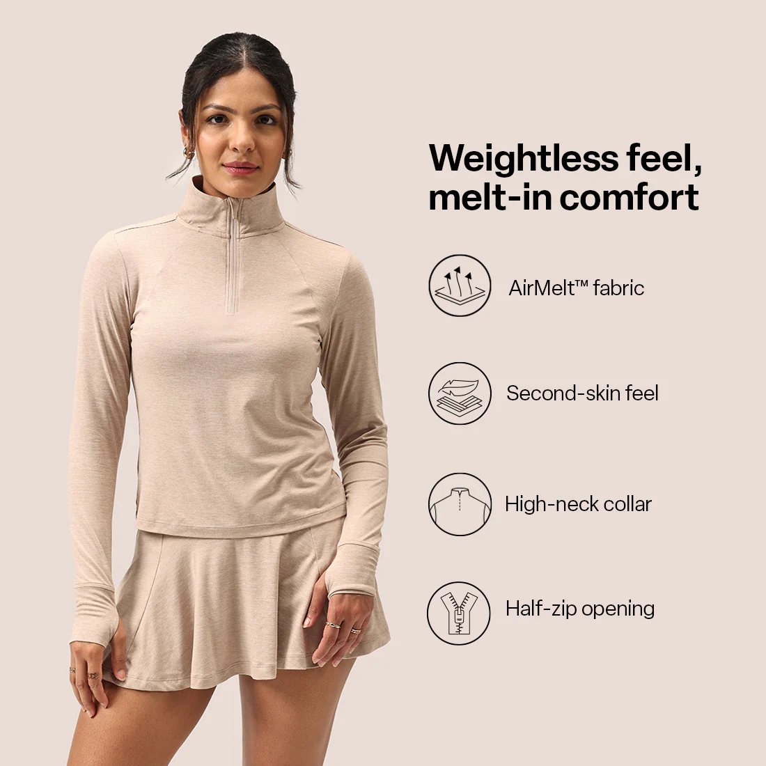AirMelt ™ Quarter Zip Pullover - Image 11