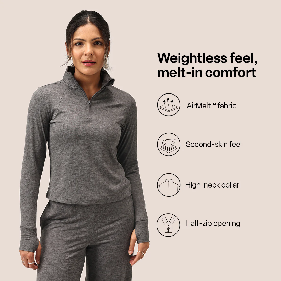 AirMelt ™ Quarter Zip Pullover - Image 27