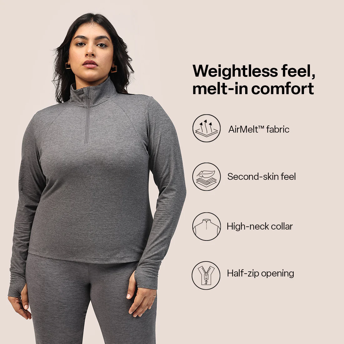 AirMelt ™ Quarter Zip Pullover - Image 38