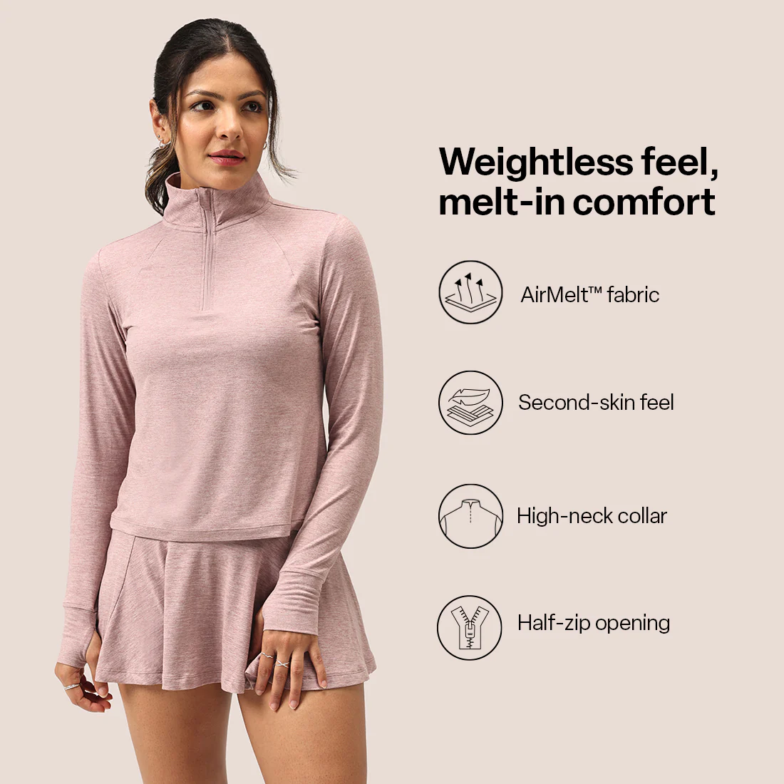 AirMelt ™ Quarter Zip Pullover - Image 50