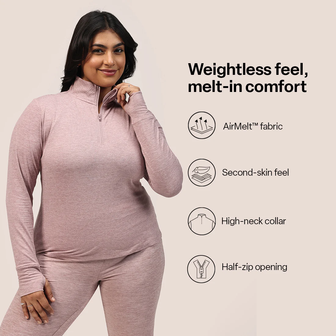 AirMelt ™ Quarter Zip Pullover - Image 60