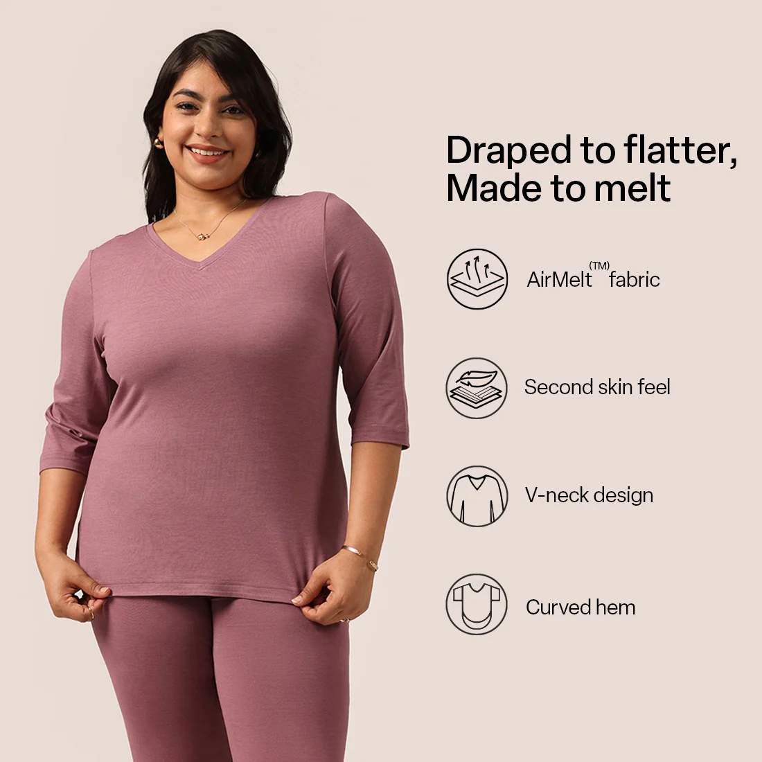 AirMelt ™ Apple Hem Tee - Image 106
