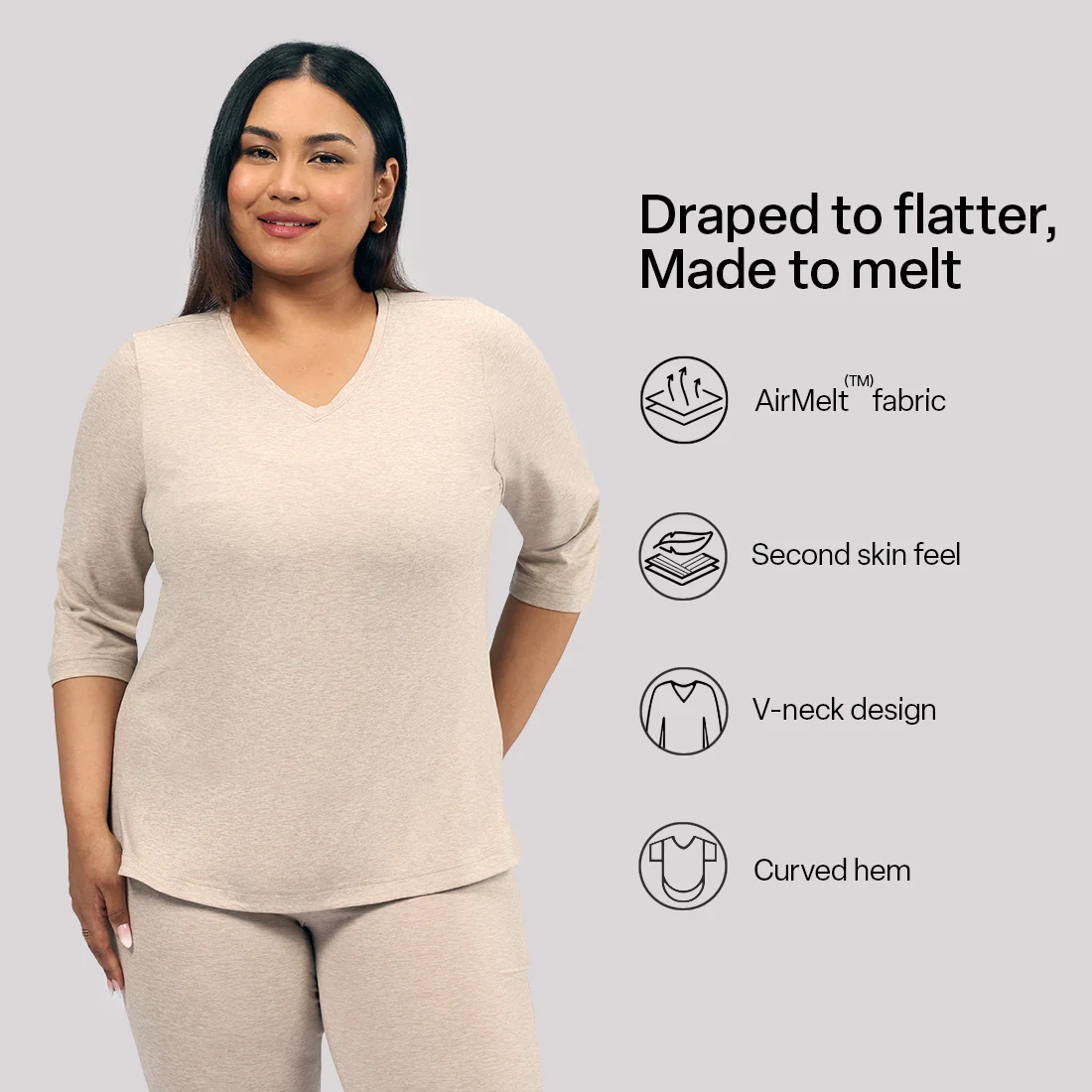 AirMelt ™ Apple Hem Tee - Image 17