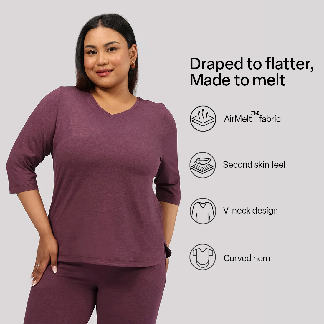 AirMelt ™ Apple Hem Tee - Image 37