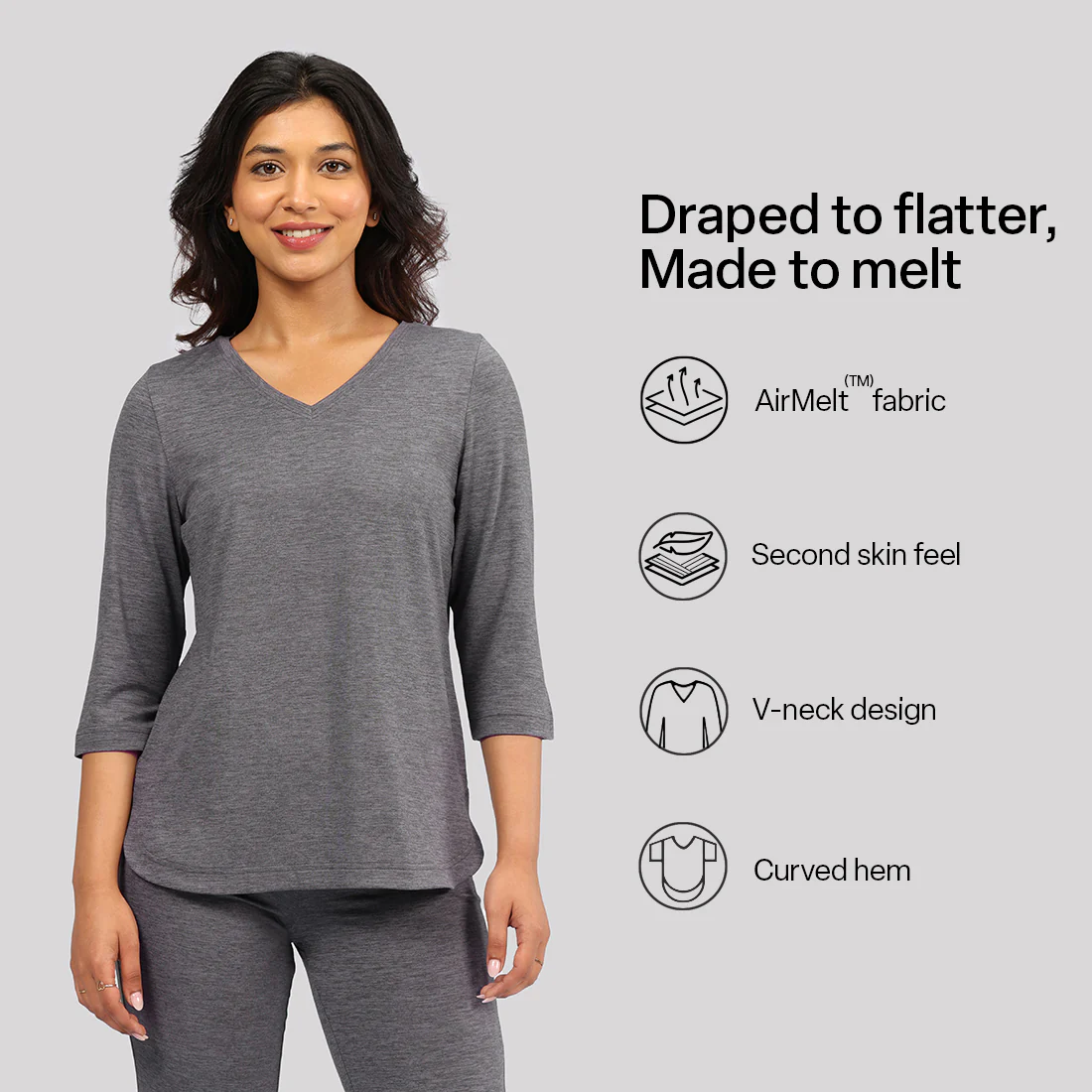 AirMelt ™ Apple Hem Tee - Image 47
