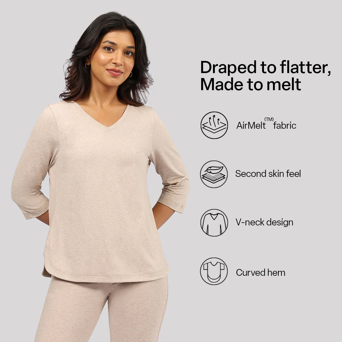 AirMelt ™ Apple Hem Tee - Image 7