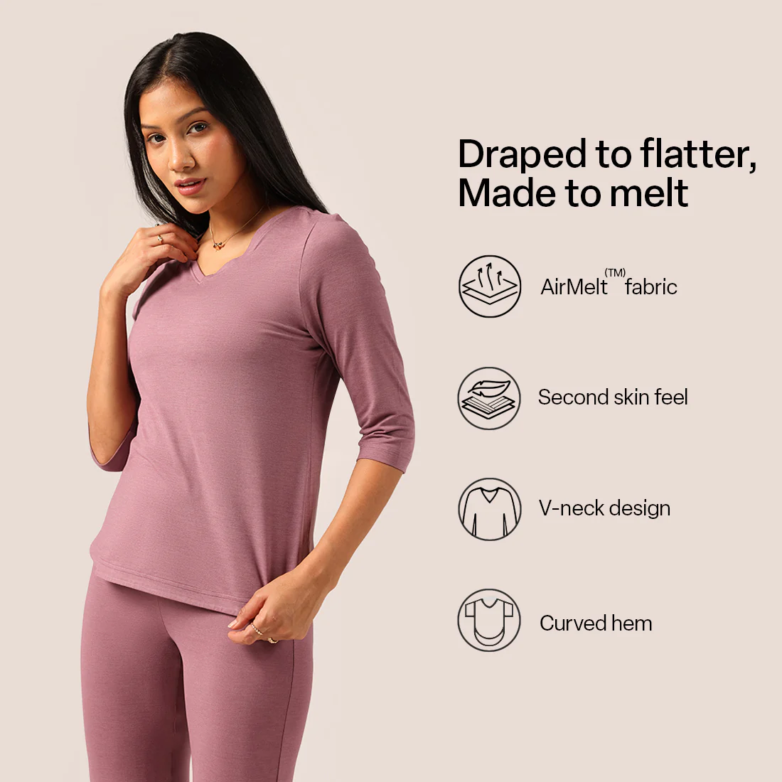 AirMelt ™ Apple Hem Tee - Image 97