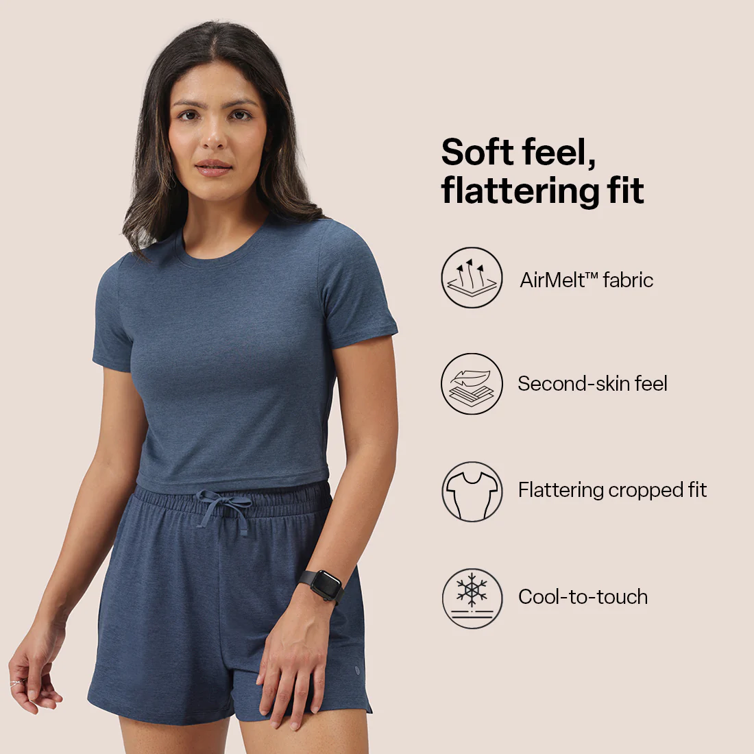 AirMelt™ Crop Tee - Image 103