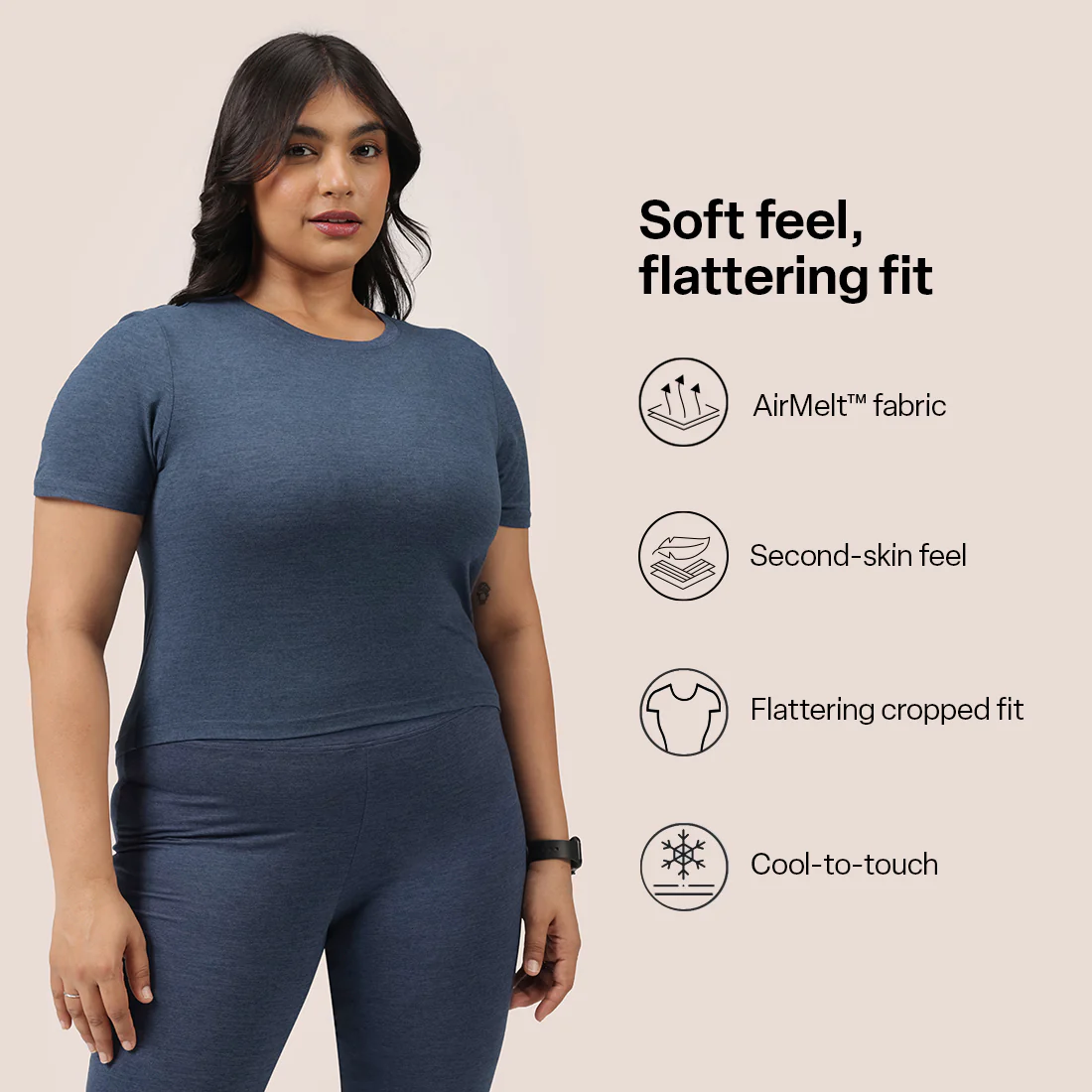 AirMelt™ Crop Tee - Image 109
