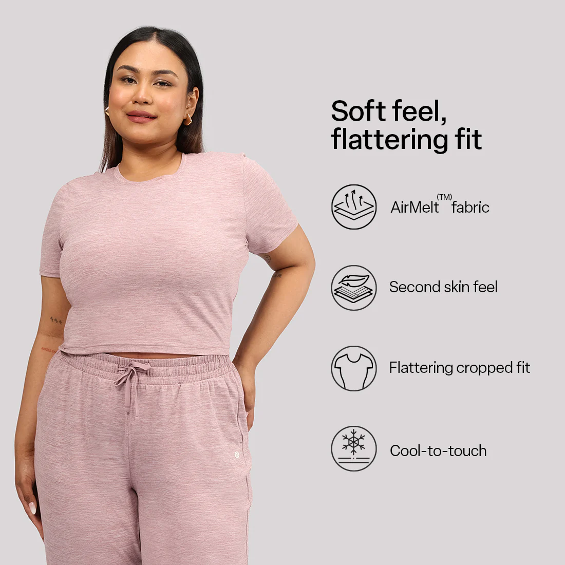 AirMelt™ Crop Tee - Image 31