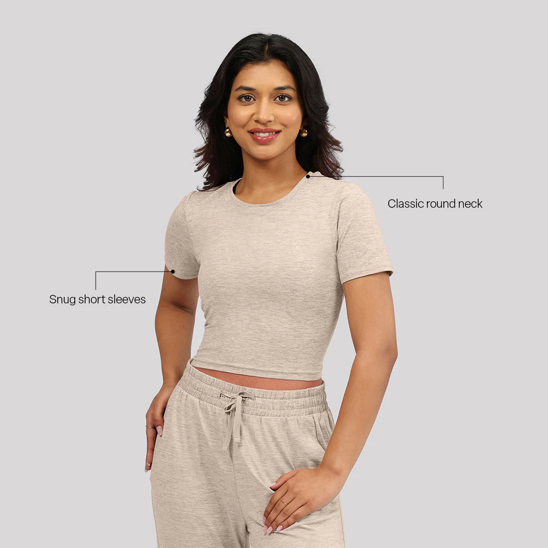 AirMelt™ Crop Tee - Image 83