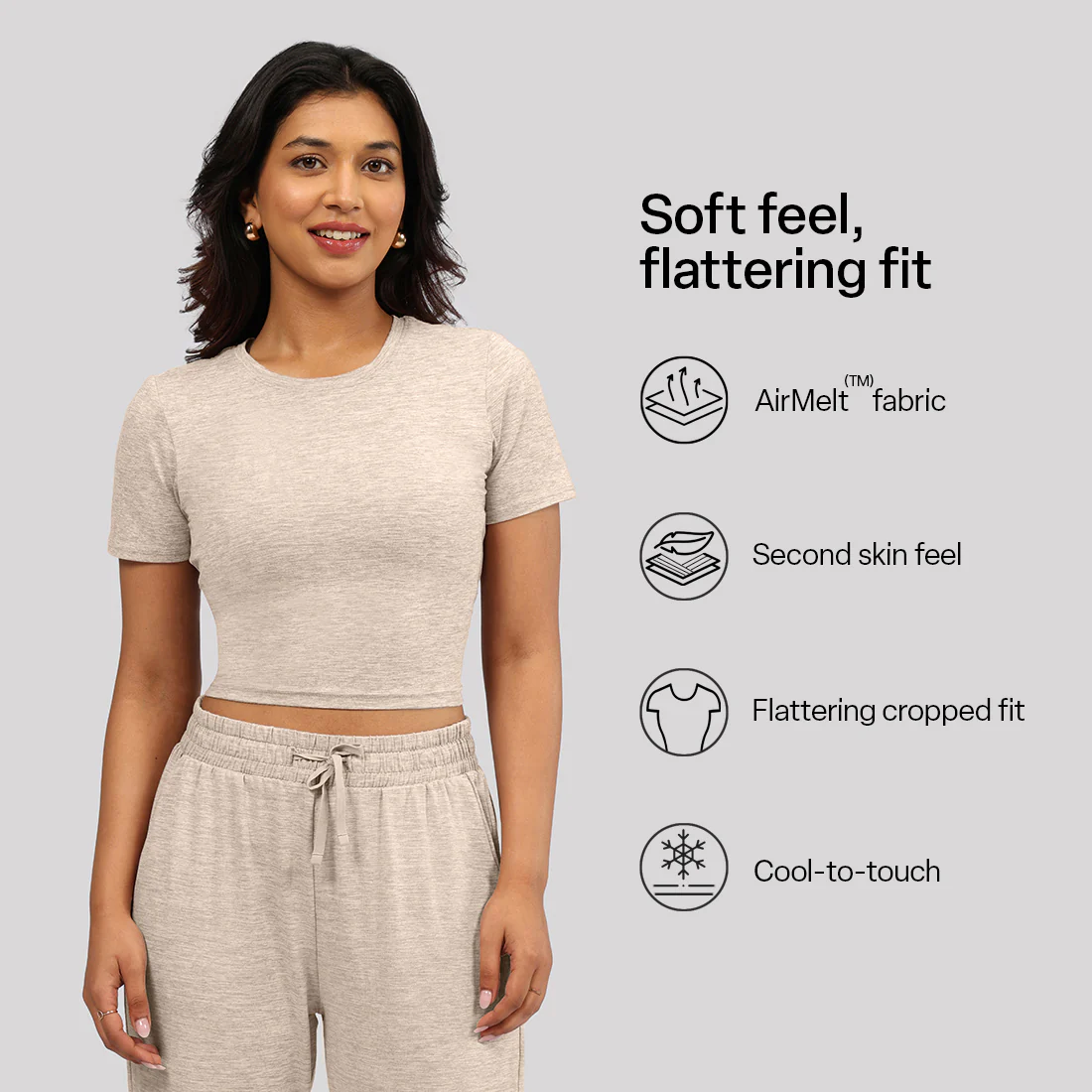 AirMelt™ Crop Tee - Image 85
