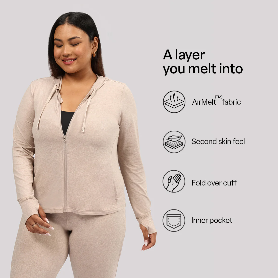 AirMelt ™ Zippered Jacket - Image 23