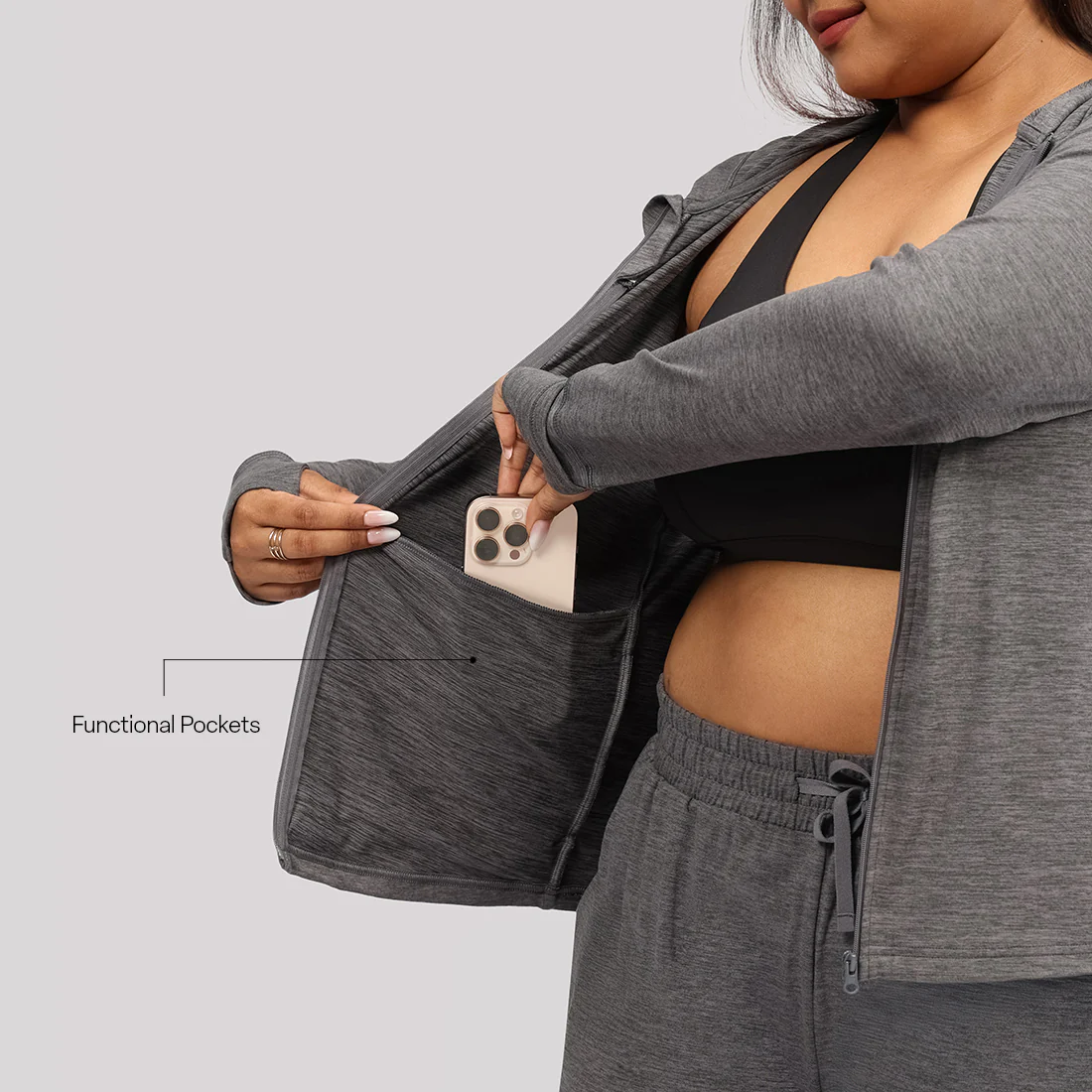 AirMelt ™ Zippered Jacket - Image 49
