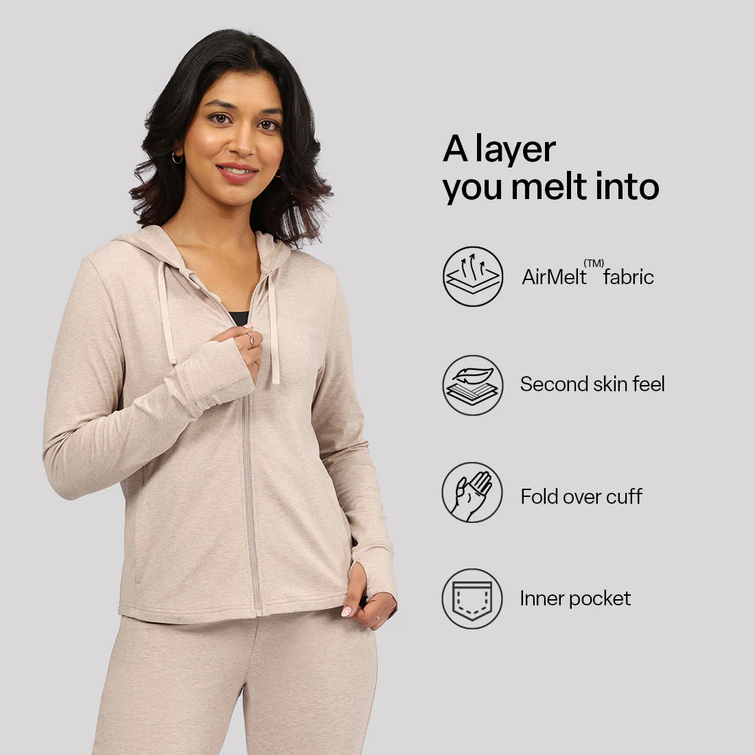 AirMelt ™ Zippered Jacket - Image 7
