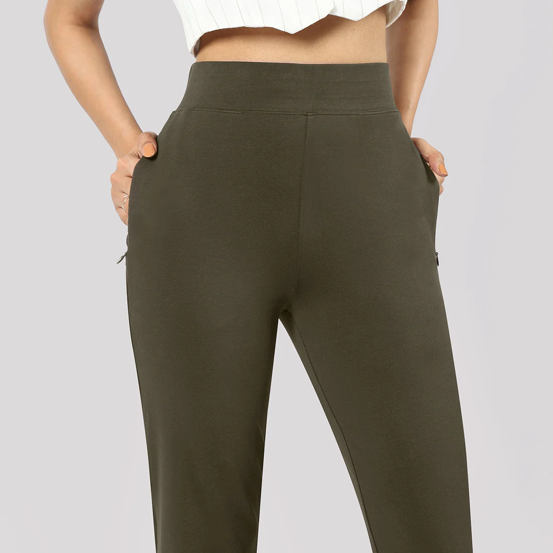 AM:PM Cotton Straight Pants - Image 155