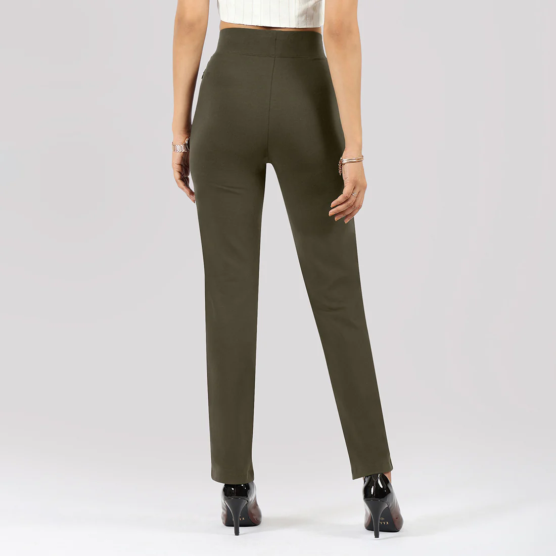 AM:PM Cotton Straight Pants - Image 156