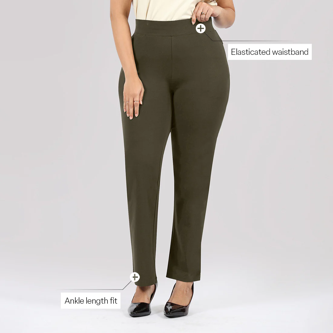 AM:PM Cotton Straight Pants - Image 159