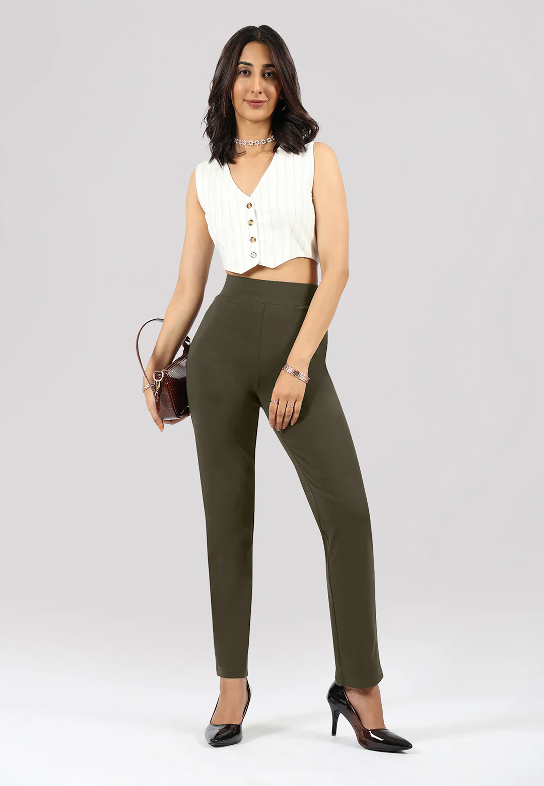 AM:PM Cotton Straight Pants - Image 164