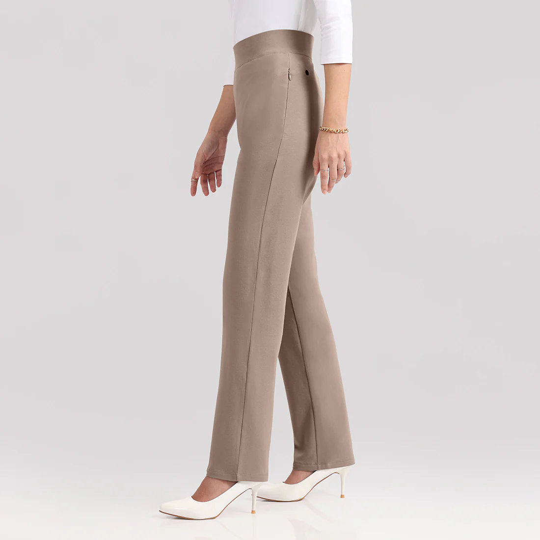 AM:PM Cotton Straight Pants - Image 172
