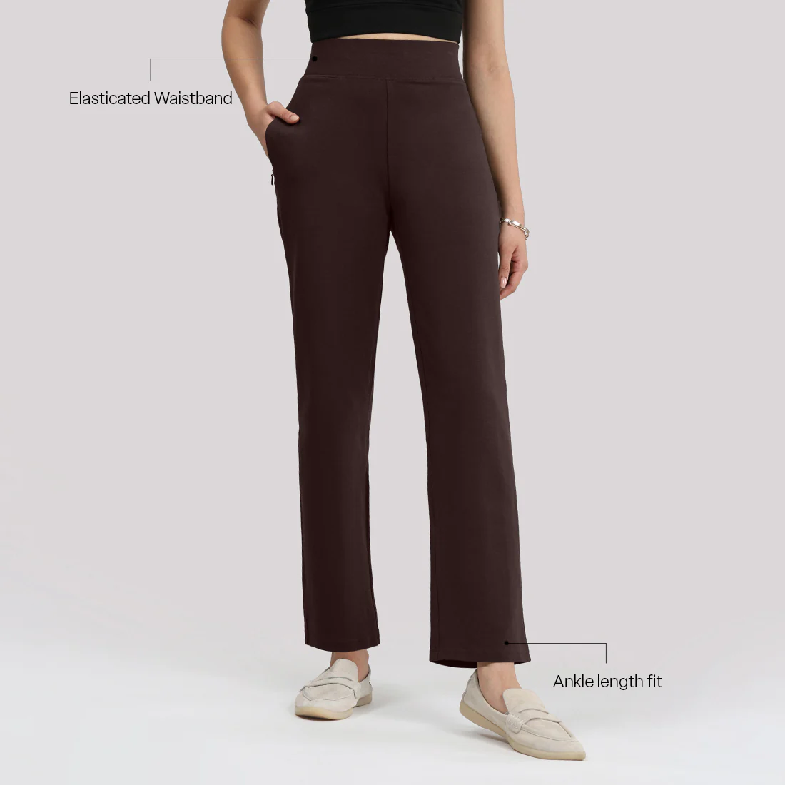 AM:PM Cotton Straight Pants - Image 205