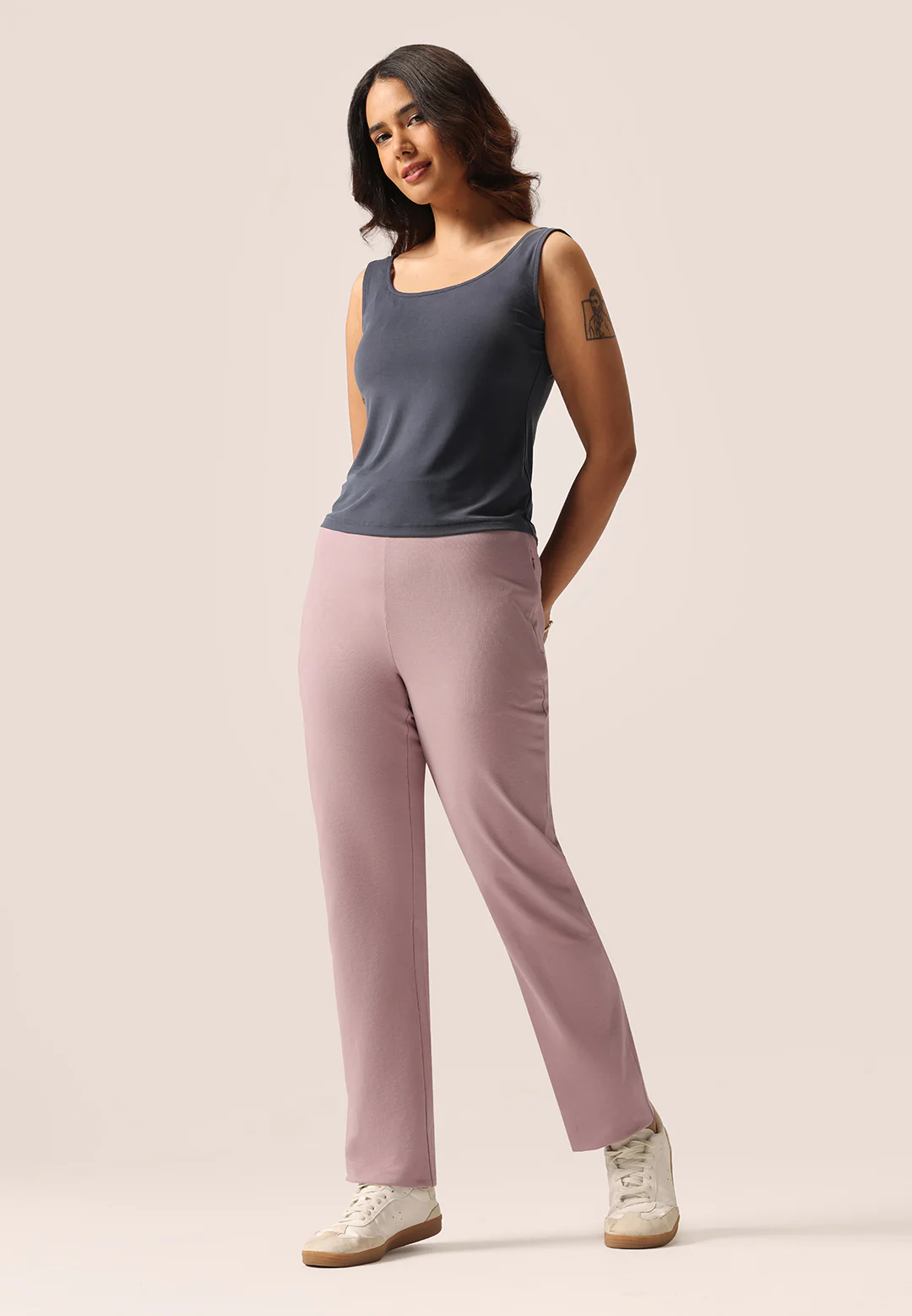 AM:PM Cotton Straight Pants - Image 237