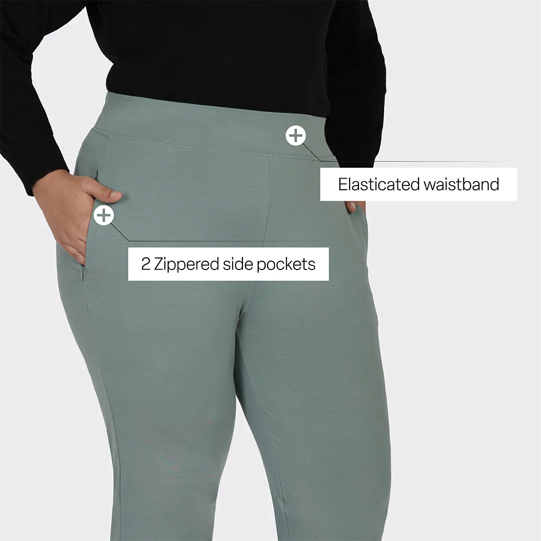 AM:PM Cotton Straight Pants - Image 62