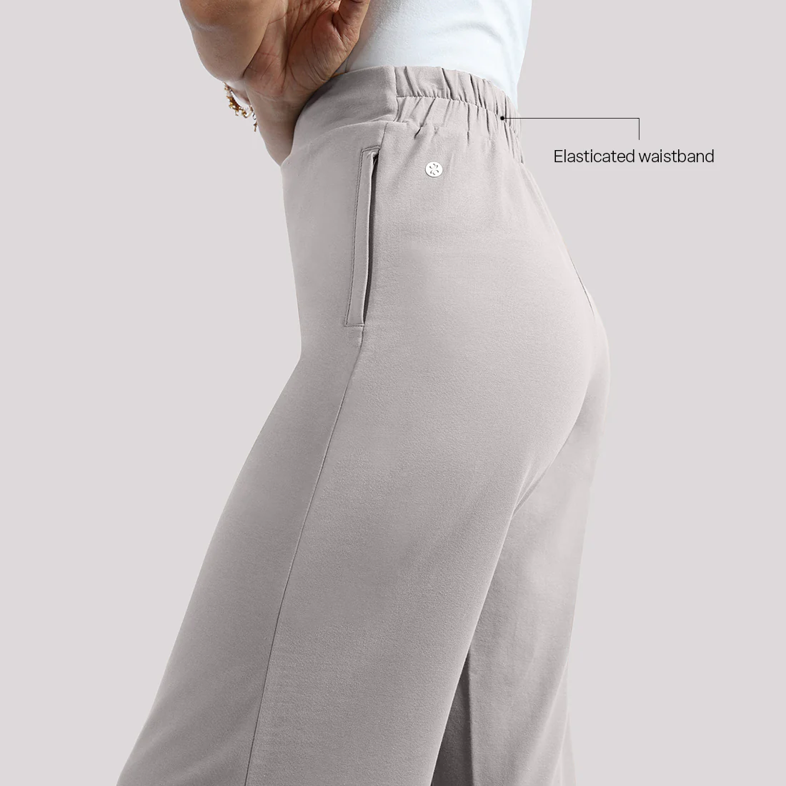 AM:PM Cotton Wide Legged Pants - Image 188