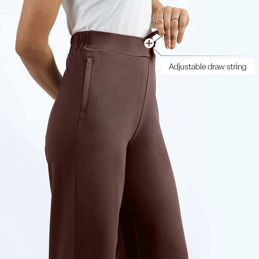 AM:PM Cotton Wide Legged Pants - Image 201