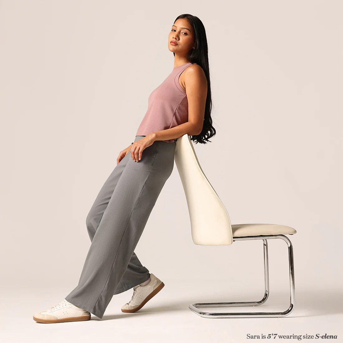 AM:PM Cotton Wide Legged Pants - Image 217