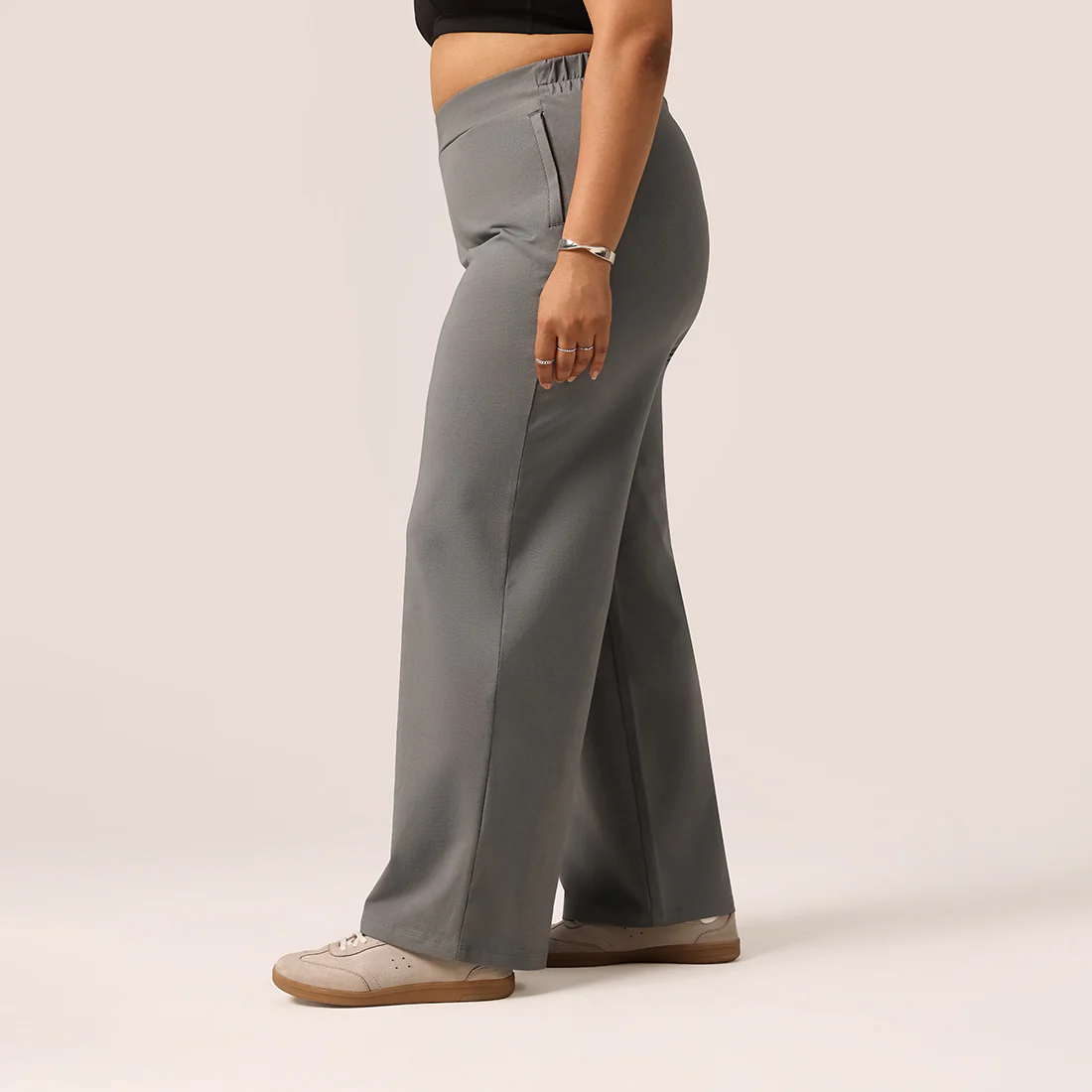 AM:PM Cotton Wide Legged Pants - Image 223