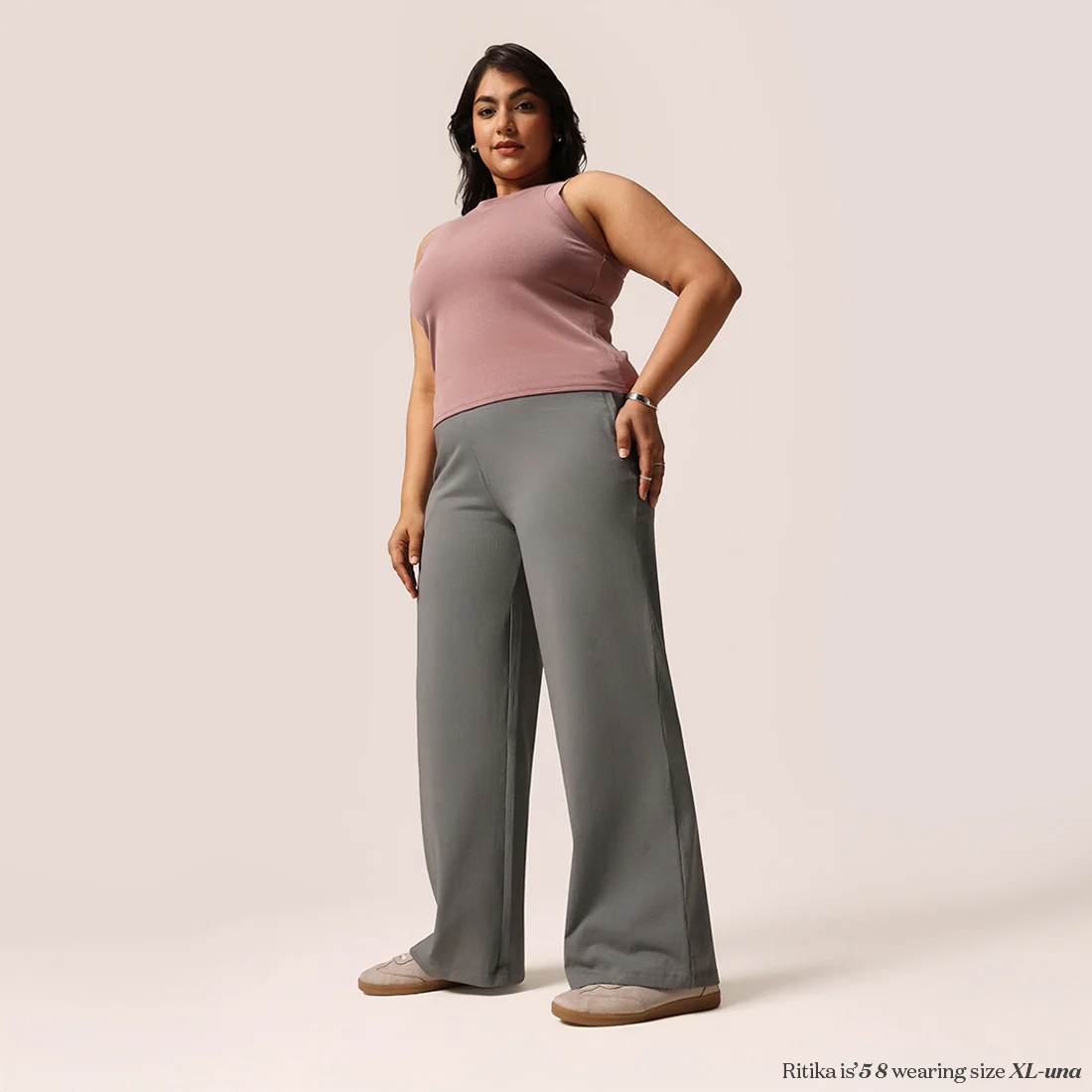 AM:PM Cotton Wide Legged Pants - Image 225