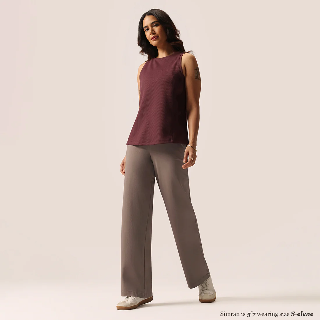 AM:PM Cotton Wide Legged Pants - Image 229