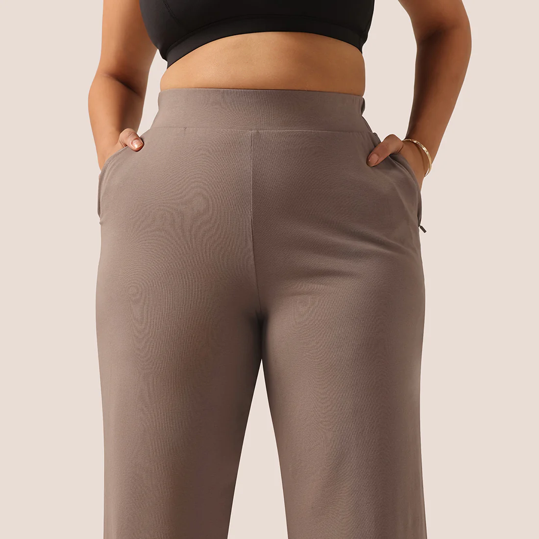 AM:PM Cotton Wide Legged Pants - Image 240