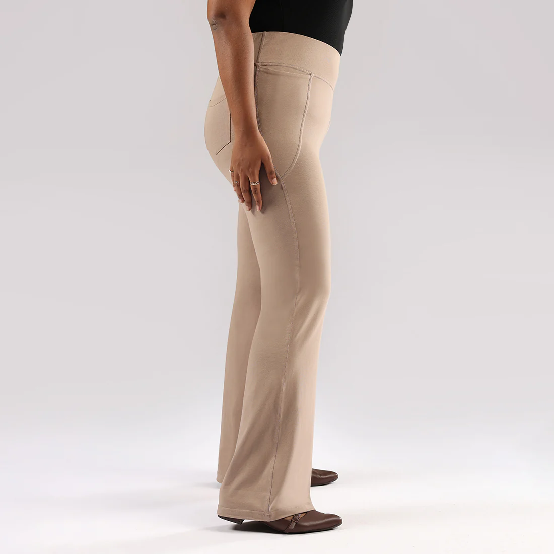 AM:PM Cotton Flare Pants - Image 116