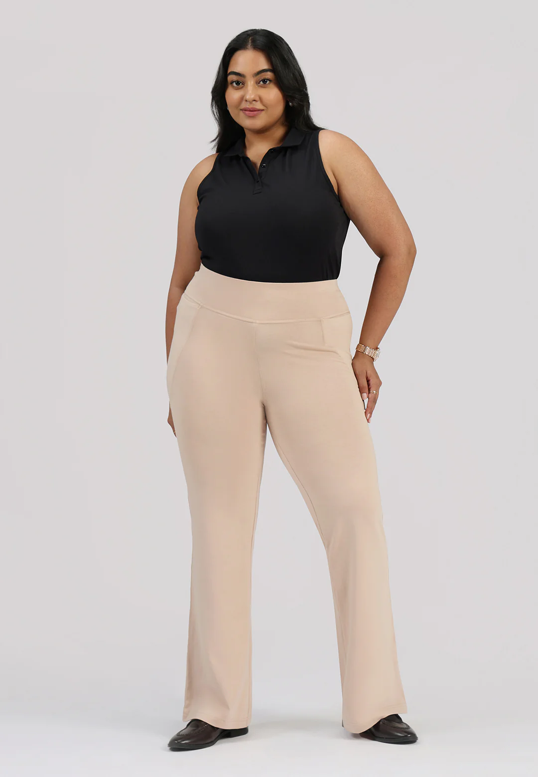 AM:PM Cotton Flare Pants - Image 120