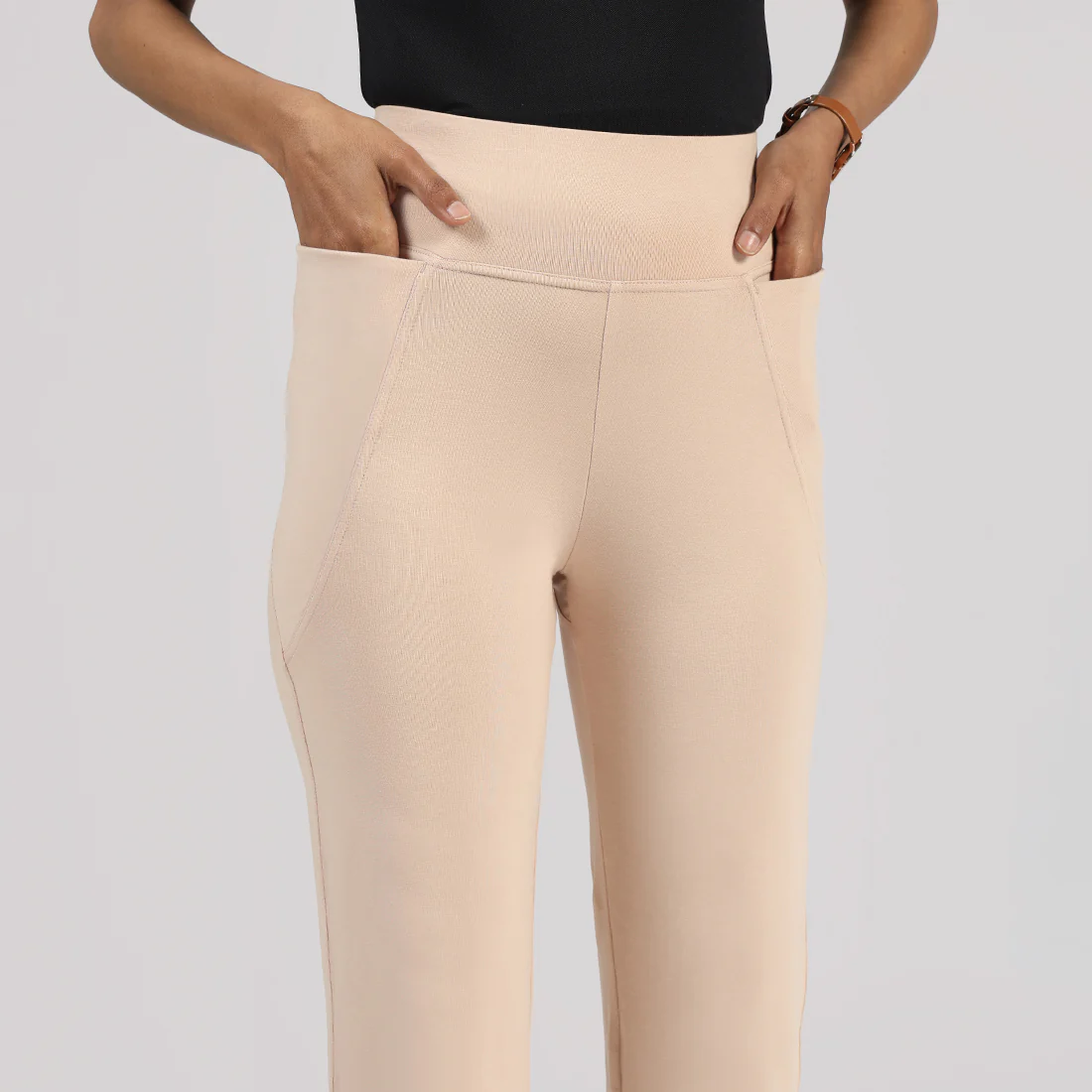 AM:PM Cotton Flare Pants - Image 127