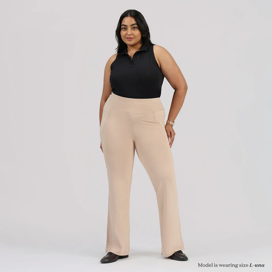 AM:PM Cotton Flare Pants - Image 131
