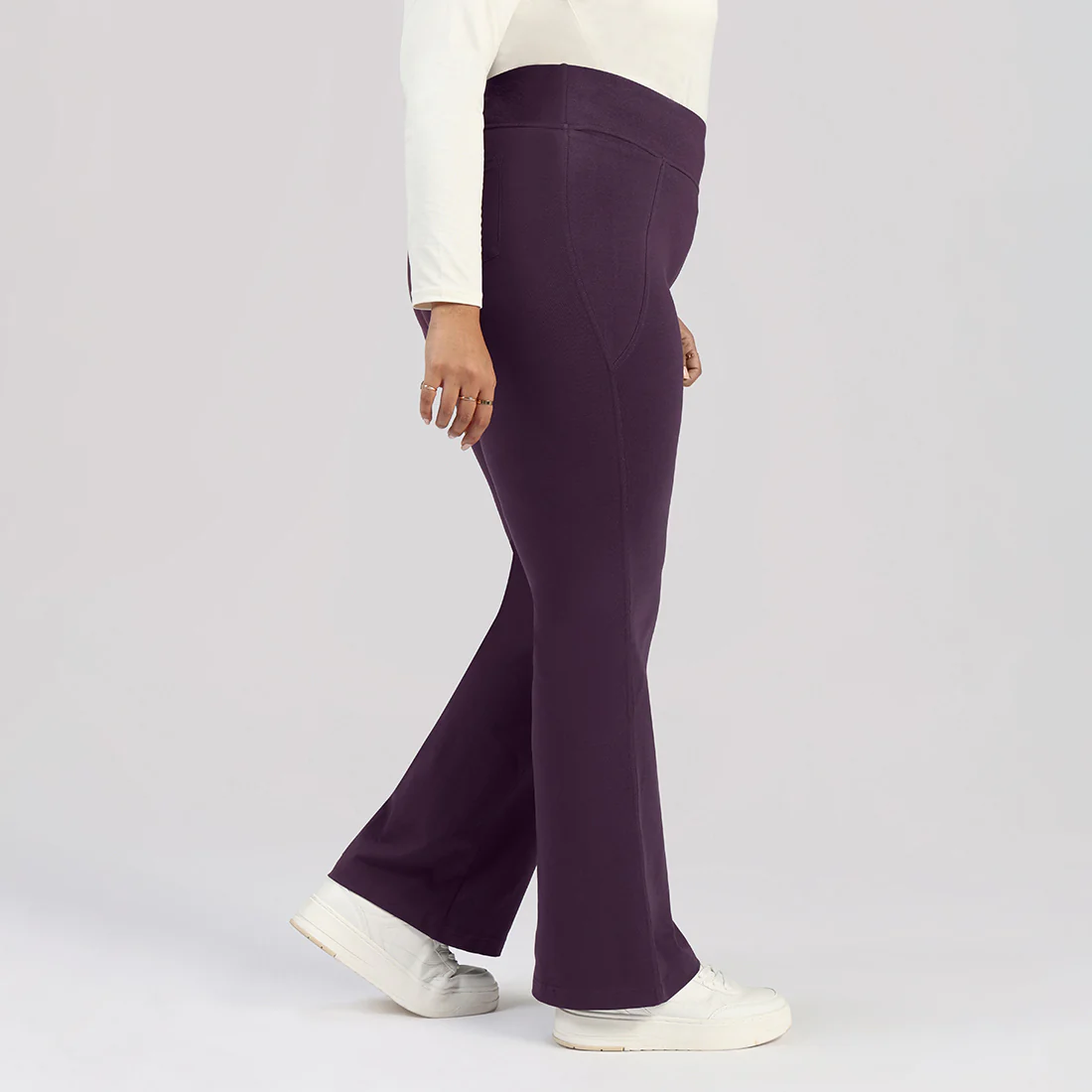 AM:PM Cotton Flare Pants - Image 146