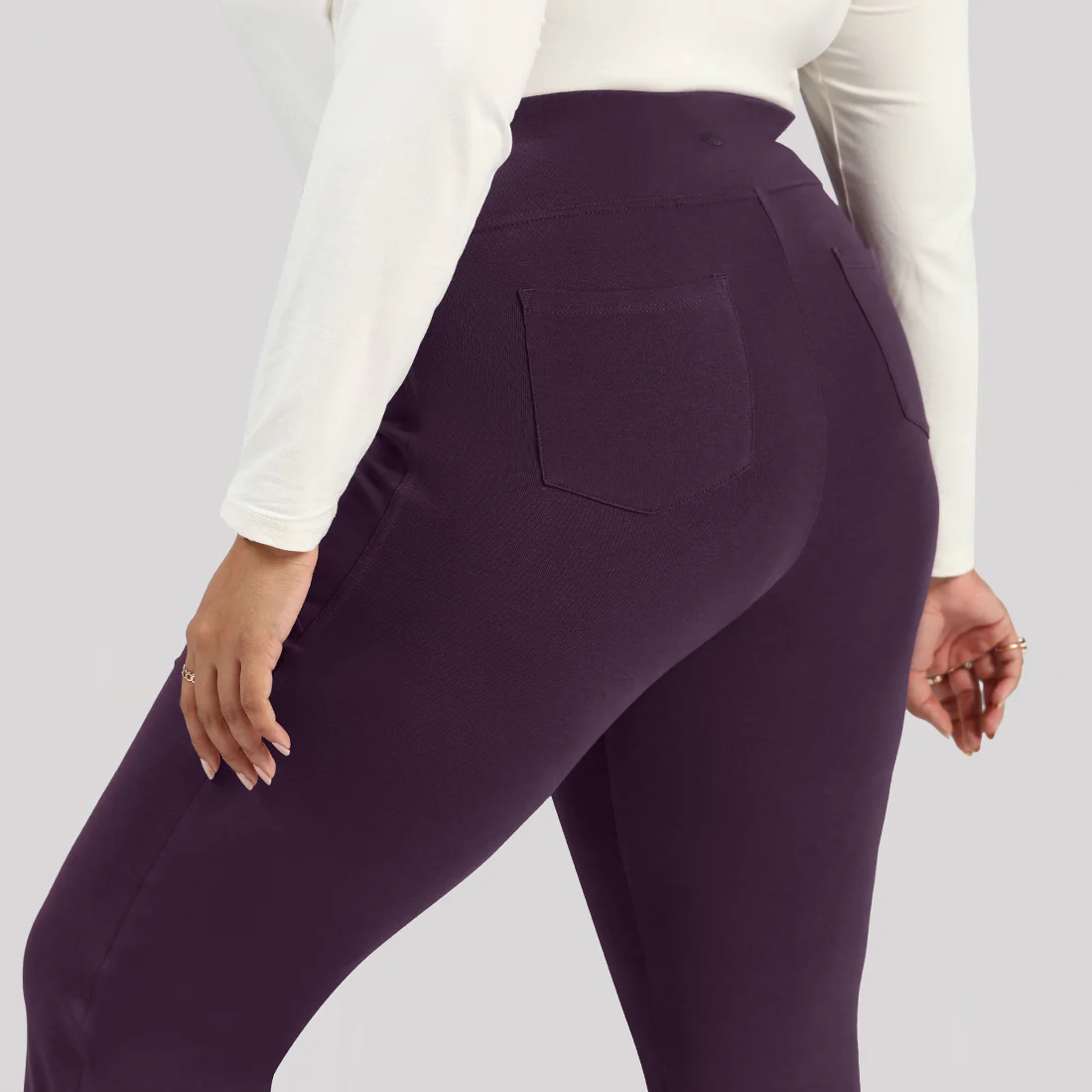 AM:PM Cotton Flare Pants - Image 150