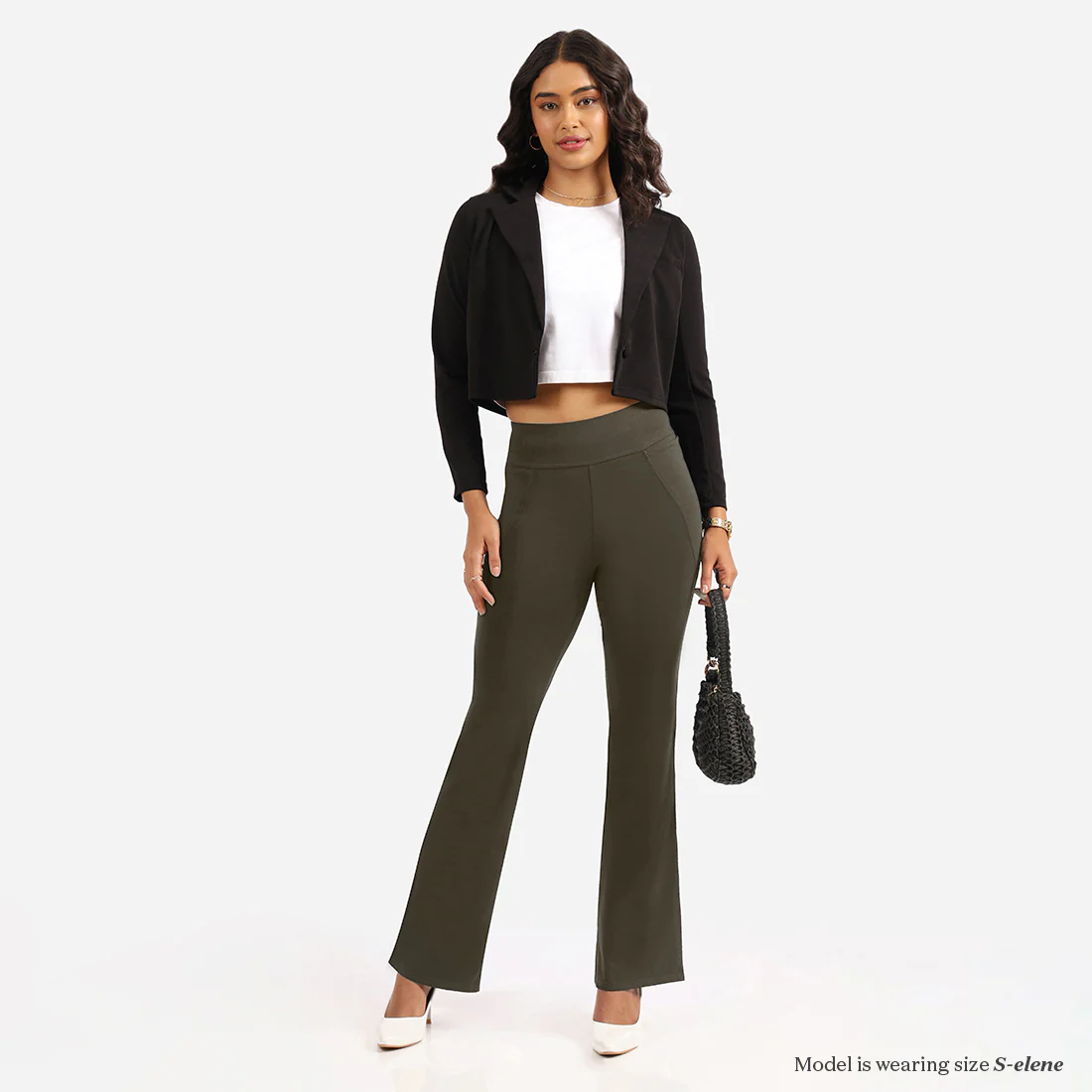 AM:PM Cotton Flare Pants - Image 164