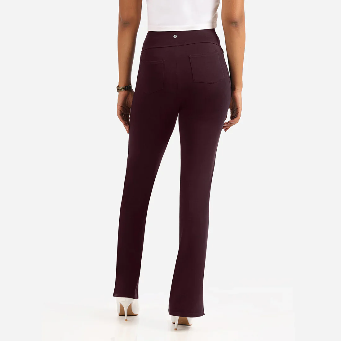 AM:PM Cotton Flare Pants - Image 182