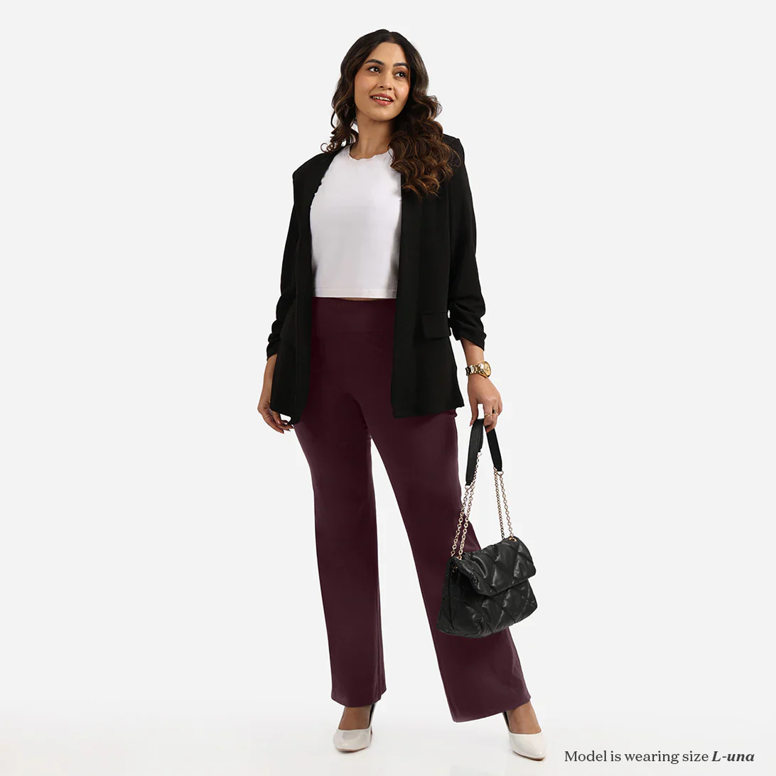 AM:PM Cotton Flare Pants - Image 186