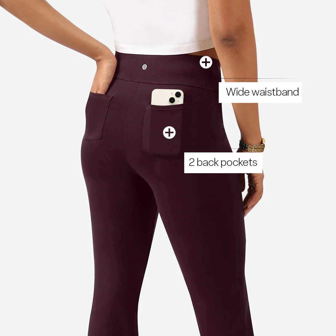 AM:PM Cotton Flare Pants - Image 192