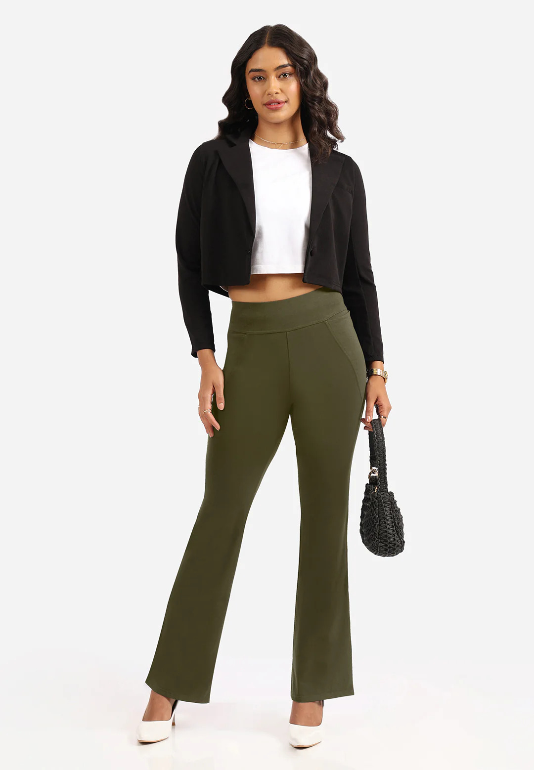 AM:PM Cotton Flare Pants - Image 91