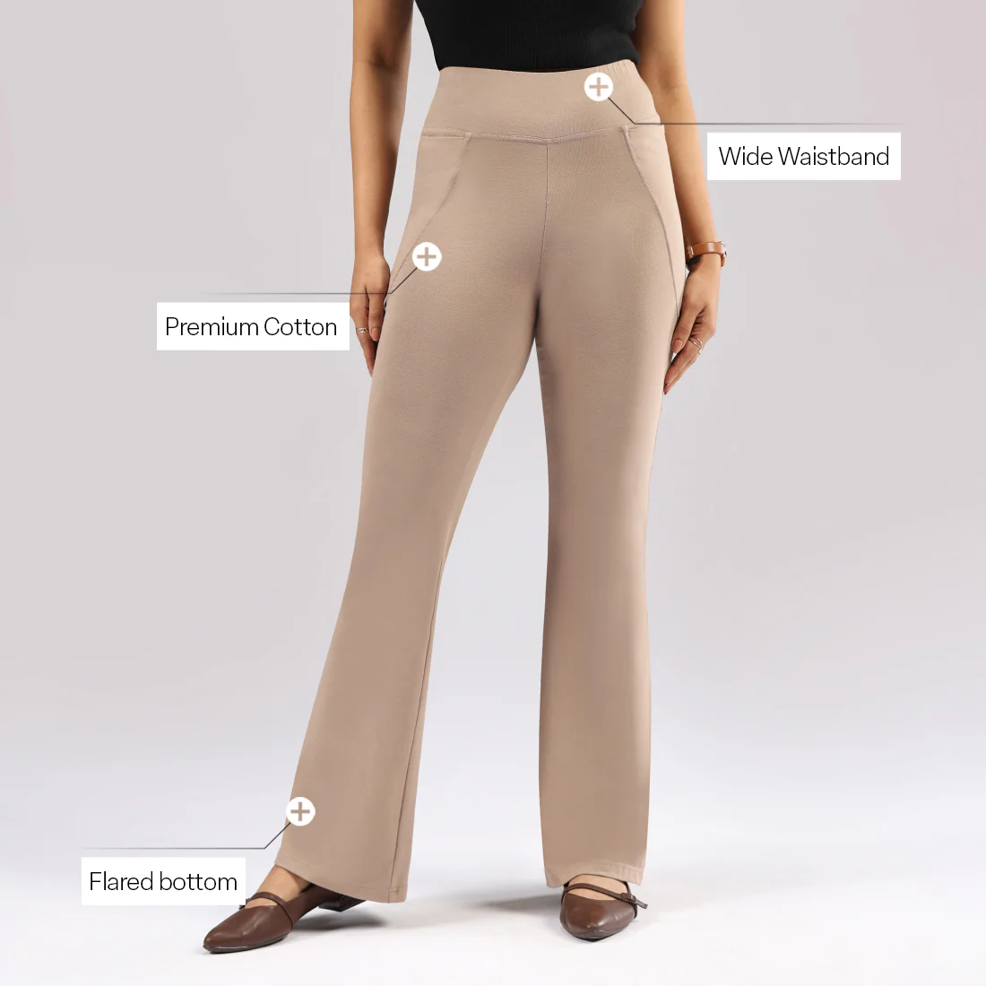 AM:PM Cotton Flare Pants Tall - Image 110