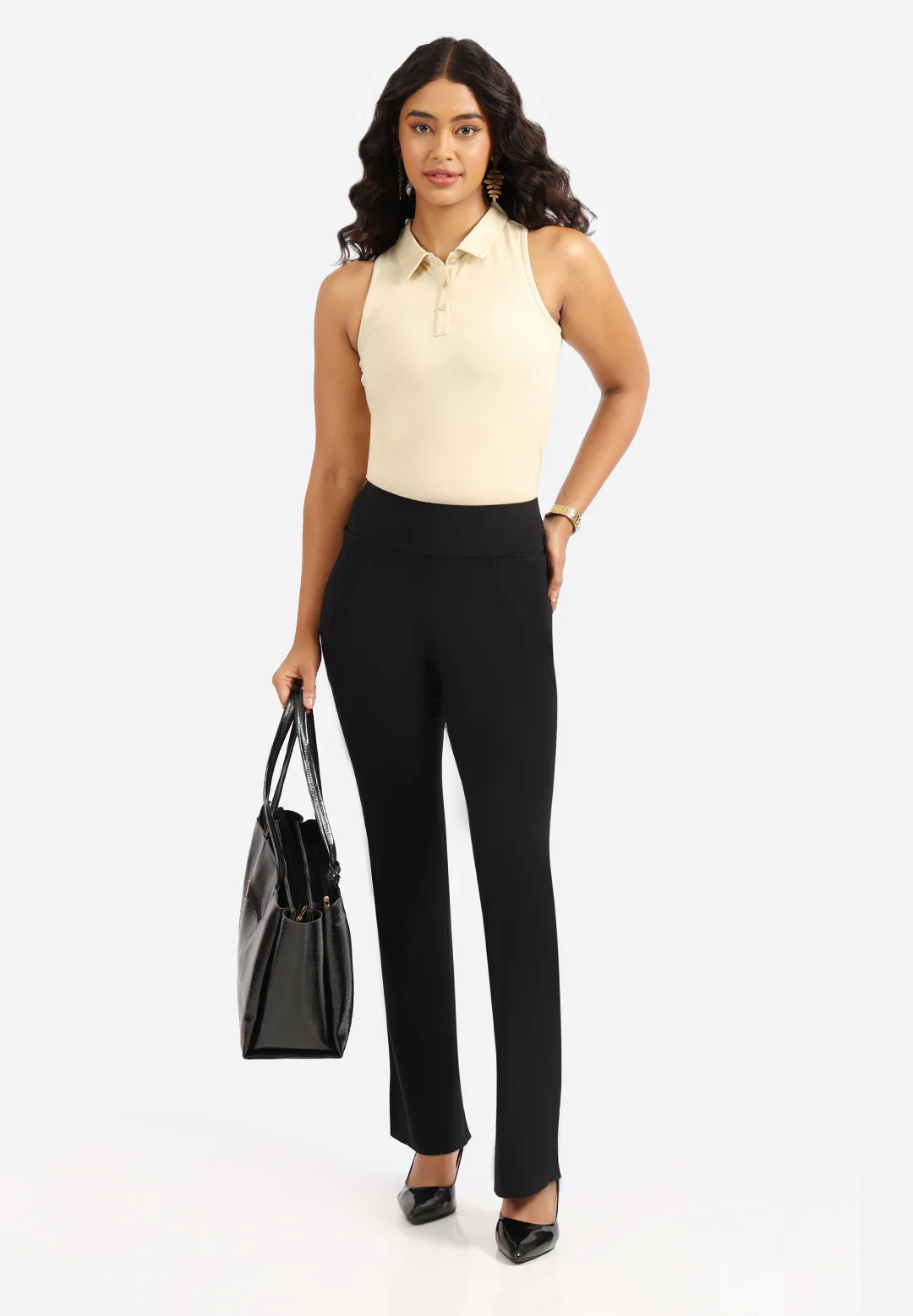 AM:PM Cotton Flare Pants - Image 14