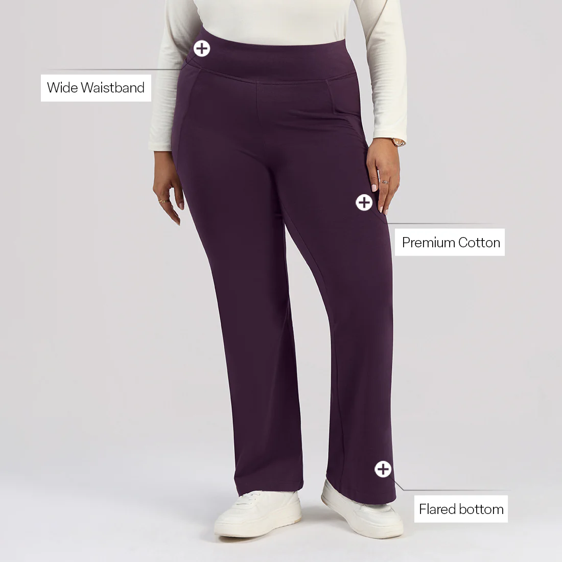 AM:PM Cotton Flare Pants Tall - Image 143