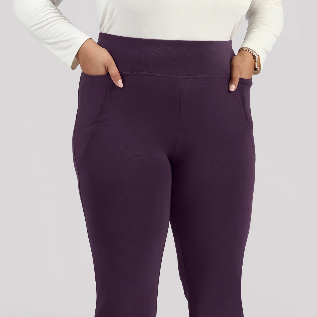 AM:PM Cotton Flare Pants Tall - Image 150