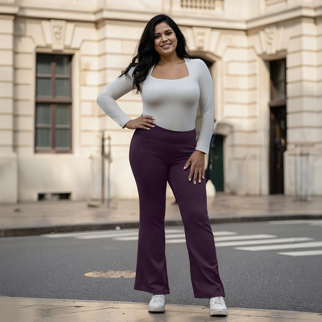 AM:PM Cotton Flare Pants Tall - Image 152